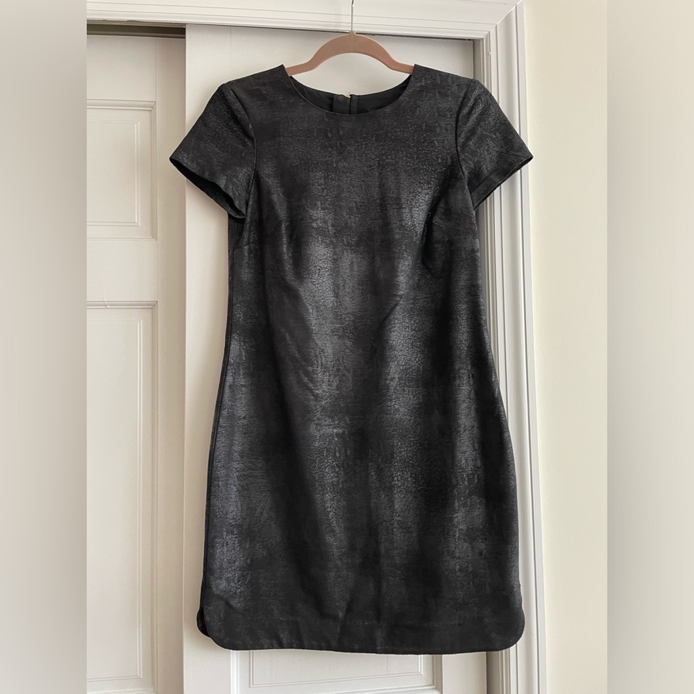 Banana republic black sheath dress